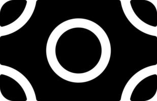Banknote black glyph ui icon. Paper money and cash. Financial transaction. User interface design. Silhouette symbol on white space. Solid pictogram for web, mobile. Isolated vector illustration
