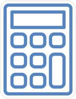 Calculator Vector Icon Style