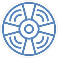 Compact Disk Vector Icon Style