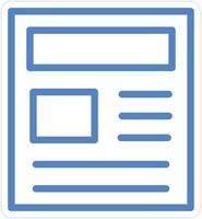 Paper Vector Icon Style