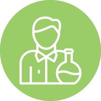 Chemist Vector Icon Design