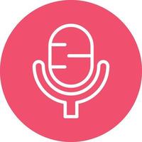 Microphone Vector Icon Design