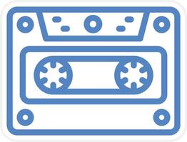 Cassette Vector Icon Style