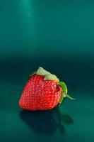 Background with a strawberry photo