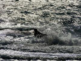 Waves in the ocean photo