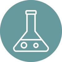Flasks Vector Icon Design
