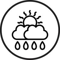 Drizzle Vector Icon Style