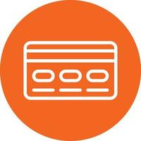 Debit Card Vector Icon Design