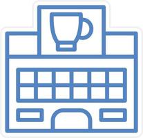 Cafe Vector Icon Style