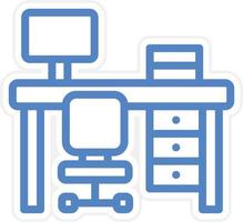 Workspace Vector Icon Style