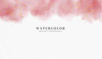 Abstract horizontal watercolor background. Neutral light colored empty space background illustration vector