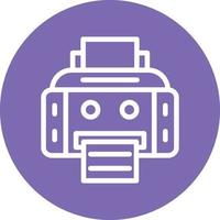 Printer Vector Icon Design