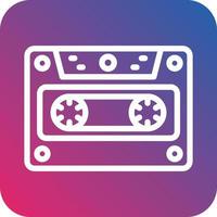 Cassette Vector Icon Design