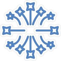 Fireworks Vector Icon Style