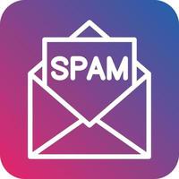 Spam Vector Icon Design