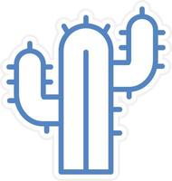 Cactus Vector Icon Style