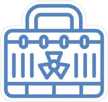 Army Case Vector Icon Style