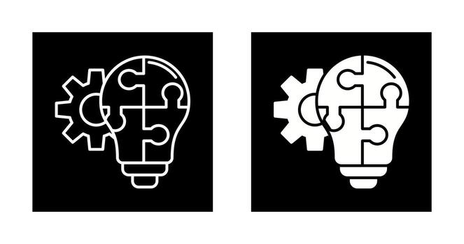 icono de vector de resolución de problemas