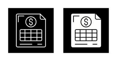 Invoice Vector Icon
