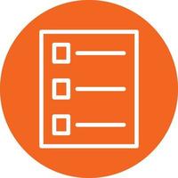 Checklist Vector Icon Design