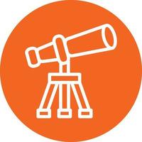 Telescope Vector Icon Design