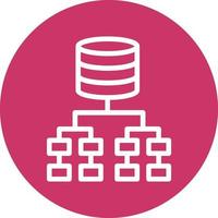 Data Flow Vector Icon Design