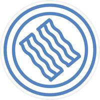 Bacon Vector Icon Style