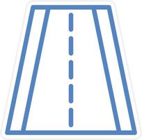 Highway Vector Icon Style