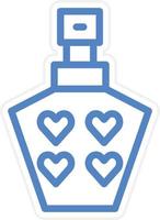 Perfume Vector Icon Style