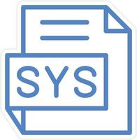 SYS Vector Icon Style