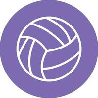 diseño de icono de vector de voleibol