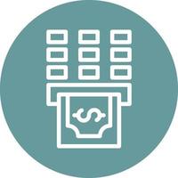 Withdraw Vector Icon Design