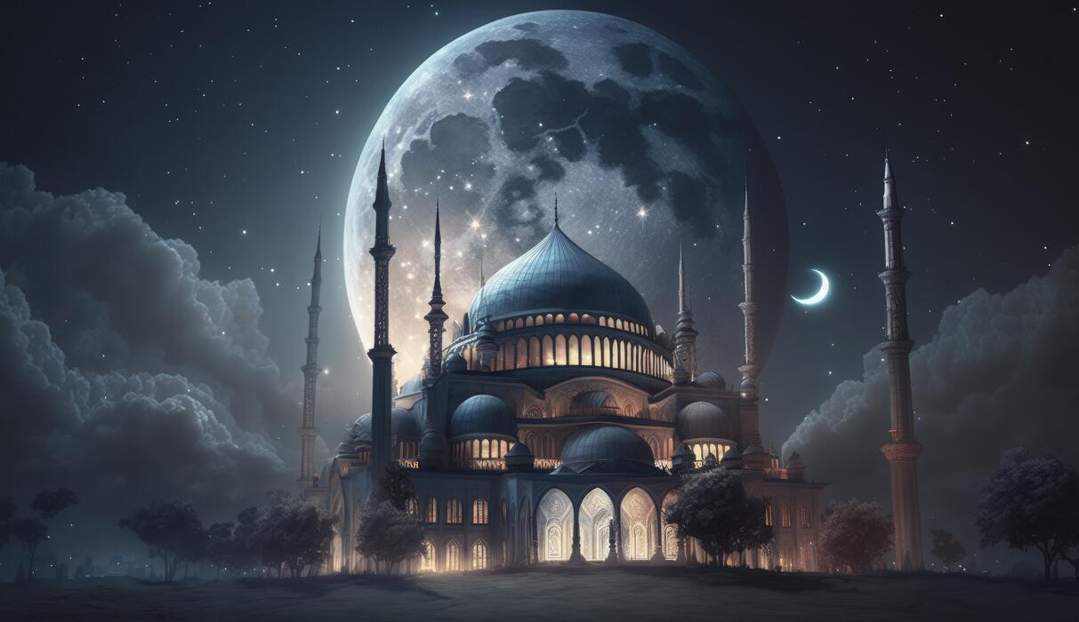 Ramadan Mosque Stock Photos, Images and Backgrounds for Free Download