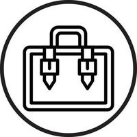 Briefcase Vector Icon Style