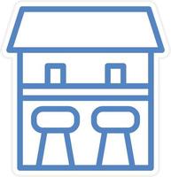 Bar Counter Vector Icon Style