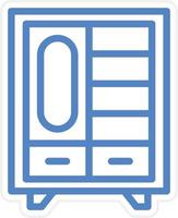 Dressing Table Vector Icon Style