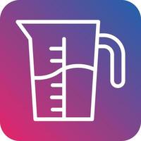 Measuring Jug Vector Icon Design