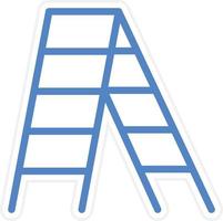 Stepladder Vector Icon Style