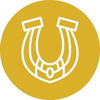 Horseshoe Vector Icon Design