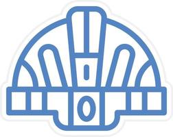 Helmet Vector Icon Style