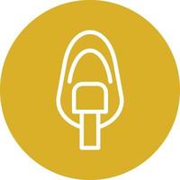 Oxygen Mask Vector Icon Design