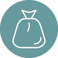 Garbage Cleaning Vector Icon Design
