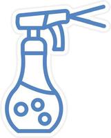 Water Spray Vector Icon Style