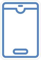 Smartphone Vector Icon Style