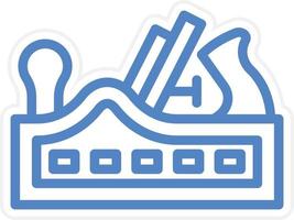 Plane Tool Vector Icon Style