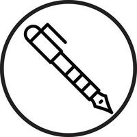 Pen Vector Icon Style