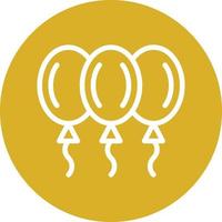 Balloons Vector Icon Design