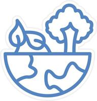 Clean Environment Vector Icon Style