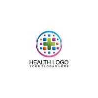 Medical vector icon logo design