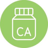 Calcium Vector Icon Design